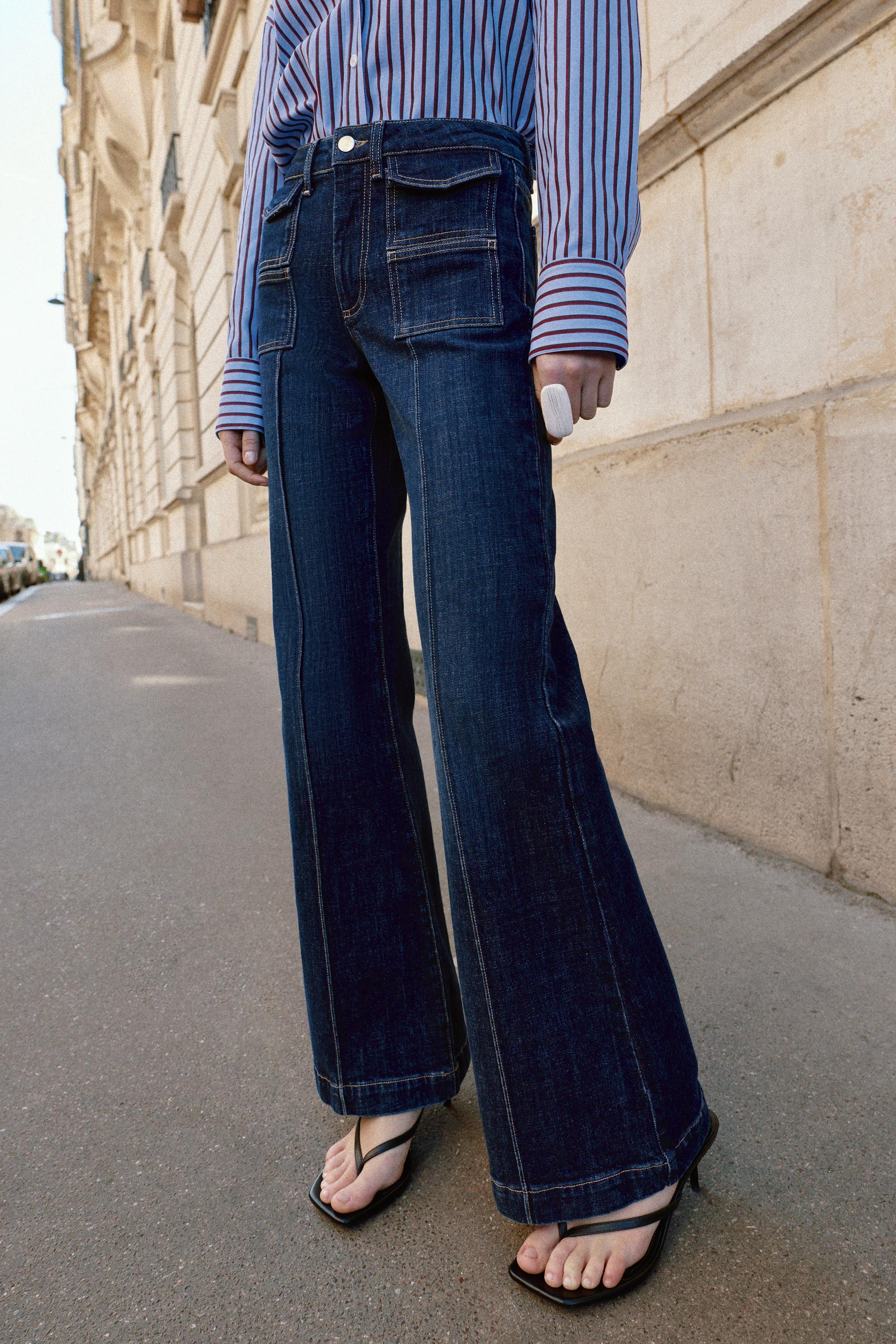 JEAN Z1975 BOOTCUT TAILLE HAUTE NERVURÉ